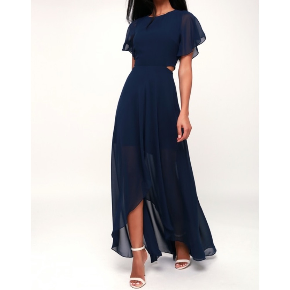 Lulu’s Bohemian Rhapsody Cutout Maxi Dress